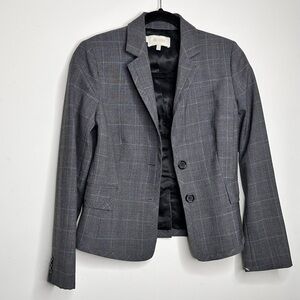 Hobbs Gray Checkered  Women Pants‎ Suit